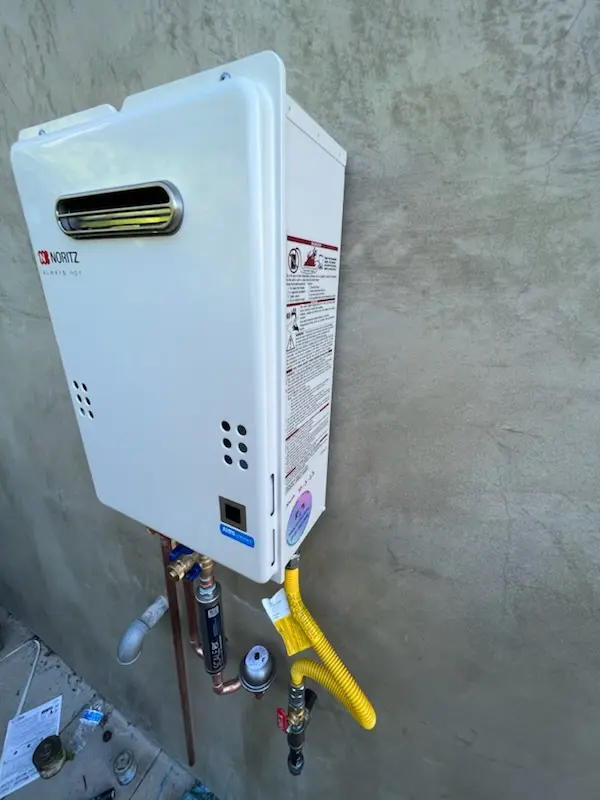 Tankless water heater installation for Lehman Acres homes